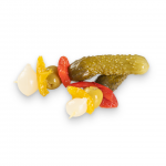 Španielske pikantné zeleninové špízy Banderillas Picantes JuanFra 200g Španielske pikantné zeleninové špízy Banderillas Picantes JuanFra 200g